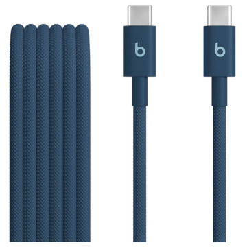 Кабель Beats USB-C - USB-C, 1,5 м цвет: синий (Navy)