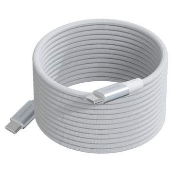 Кабель магнитный Magssory Link USB-C - USB-C, 240 Вт, 2.4 м (Белый)