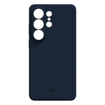 Чехол силиконовый Magssory с поддержкой MagSafe для Samsung Galaxy S26 Ultra (Синий)
