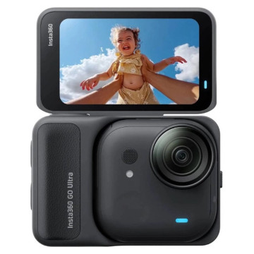 Экшн-камера Insta360 GO Ultra, цвет: черный (Black)