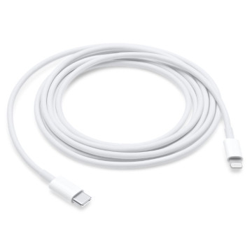 Кабель Apple USB-C - Lightning, 2.0 м (Белый)