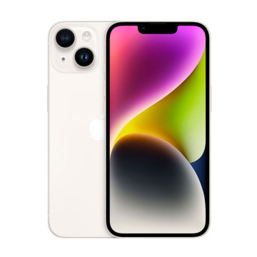 Телефон Apple iPhone 14 128 ГБ, цвет: сияющая звезда (Starlight)