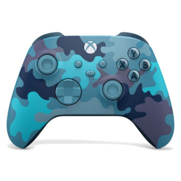 Геймпад Microsoft Xbox Series X|S беспроводной, цвет: синий камуфляж (Mineral Camouflage) (Селект)