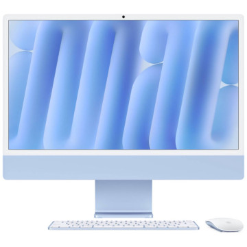 Моноблок Apple iMac 24" Retina 4.5K (M4 10C CPU, 10C GPU) 16 ГБ, 512 ГБ SSD Голубой MWV33/Z1EP000WP
