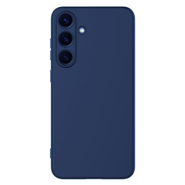 Чехол силиконовый для Samsung Galaxy S25 FE (Синий)