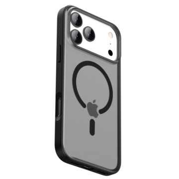 Чехол Gurdini Shockproof с поддержкой MagSafe противоударный для iPhone 17 Pro (Черный)