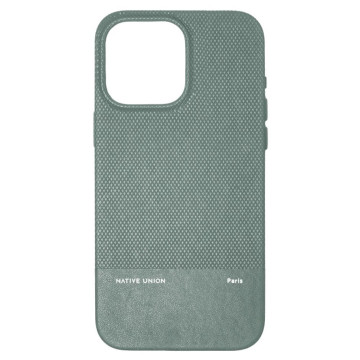 Чехол Native Union (Re) с поддержкой MagSafe для iPhone 15 Pro (Зеленый)