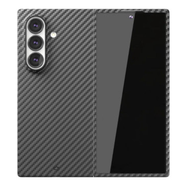 Чехол защитный VLP Kevlar Case с поддержкой MagSafe для Samsung Galaxy Z Fold 7 (Черный)