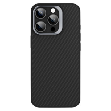 Чехол Gurdini Kevlar с поддержкой MagSafe для iPhone 15 Pro (Черный)