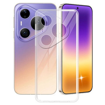 Чехол силиконовый для Huawei Pura 90s Pro Max (Прозрачный)