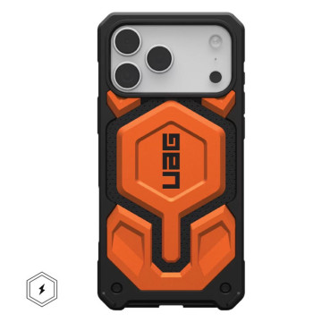 Чехол UAG Monarch Pro с поддержкой MagSafe для iPhone 17 Pro (Оранжевый)