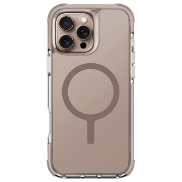 Чехол Uniq Combat Taupeдля iPhone 16 Pro с поддержкой MagSafe (Прозрачный)