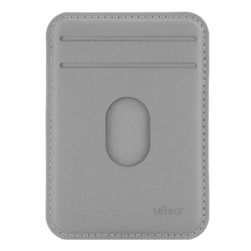 Картхолдер uBear Split с MagSafe и Find My (Серый)