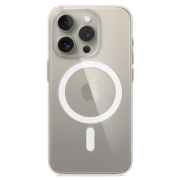 Чехол Тор с поддержкой MagSafe для iPhone 15 Pro Max (Прозрачный)