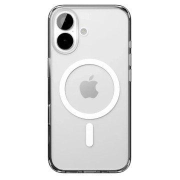 Чехол защитный VLP Diamond Case с поддержкой MagSafe для iPhone 17 (Прозрачный)