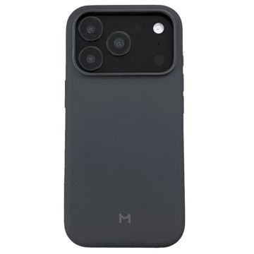 Чехол Magssory Silicone Case с поддержкой MagSafe для iPhone 17 Pro (Черный)