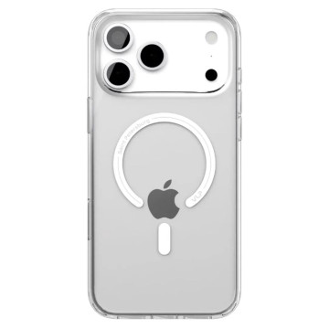 Чехол защитный VLP Diamond Case с поддержкой MagSafe для iPhone 17 Pro Max (Прозрачный)