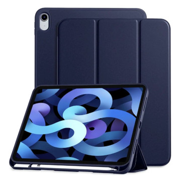 Чехол Классический для iPad Air 10.9"/Air 11" с отсеком для стилуса (Темно-синий)
