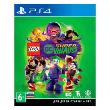 Игра LEGO DC Super-Villains для PlayStation 4 (PS4), русские субтитры