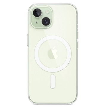 Чехол Тор с поддержкой MagSafe для iPhone 15 (Прозрачный)