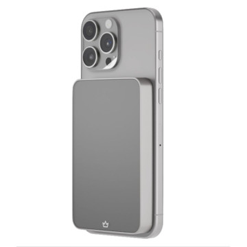 Внешний аккумулятор VLP Diamond Energy с поддержкой MagSafe Qi2 10000 мА·ч 3A USB-C (Натуральный титан)