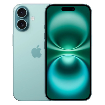 Телефон Apple iPhone 16 256 ГБ, eSim (электронная SIM-карта), цвет: бирюзовый (Teal)