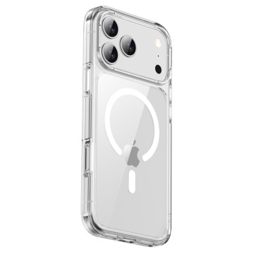 Чехол Gurdini Alba Series с поддержкой MagSafe для iPhone 17 Pro Max (Прозрачный)