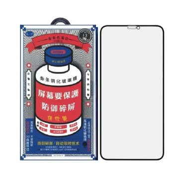 Защитное стекло Remax 9Н для iPhone 14 Plus/13 Pro Max (С черной рамкой)