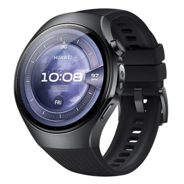 Умные часы Huawei Watch 5 46 мм LTE, цвет: черный (Black)