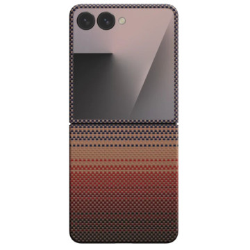 Чехол Pitaka для Samsung Galaxy Z Flip 7 Ultra-Slim Case, цвет: закат (Sunset)