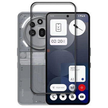 Защитное стекло для Nothing Phone (3a) Pro (С черной рамкой)
