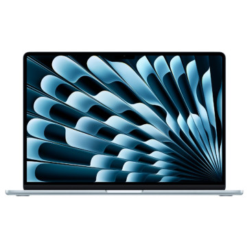 Ноутбук Apple MacBook Air 15" Кастомный (Custom) (M5, 24 ГБ, 2 ТБ SSD) Небесно-голубой (Z1M2000VW) Русифицированный 2 года гарантии