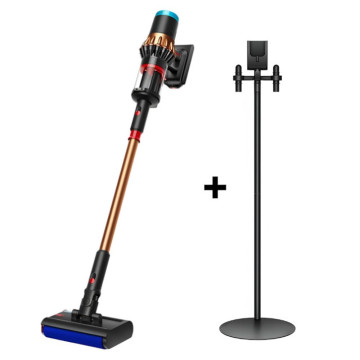 Беспроводной пылесос Dyson V16 Piston Animal Submarine с подставкой, цвет: Черный/Медный (Black/Copper) Вилка EU