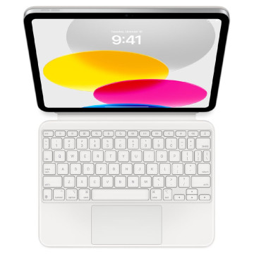 Клавиатура Apple Magic Keyboard Folio для iPad 10.9"/11" (A16) (Белая)
