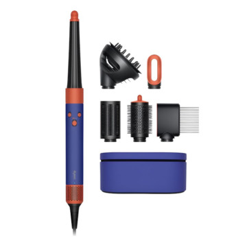 Стайлер Dyson Airwrap i.d. Long HS08 для кудрявых волос (Curly+Coily), цвет: синий/топаз (Vinca Blue/Topaz) вилка EU