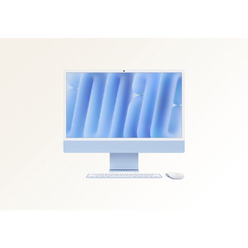 Моноблок Apple iMac 24" Retina 4.5K (M4 10C CPU, 10C GPU) 24 ГБ, 1ТБ SSD Голубой Z1EQ001SN