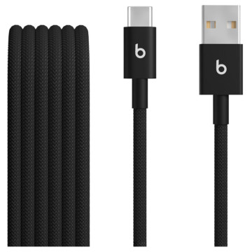 Кабель Beats USB-A - USB-C, 1,5 м цвет: черный (Black)