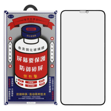 Защитное стекло Remax 9Н для iPhone 12/12 Pro (С черной рамкой)