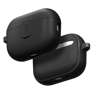 Чехол Uniq Clyde для AirPods Pro 3 (Черно/Серый)