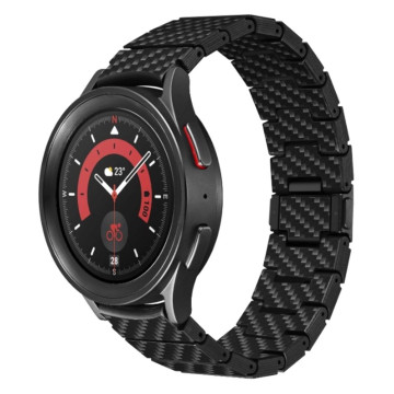 Ремешок Pitaka для Samsung Galaxy Watch 40 - 47 мм, принт: модерн (Modern) (Черно-серый)