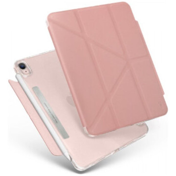 Чехол Uniq Camden для iPad mini (2021/2024) антибактериальный (Розовый)