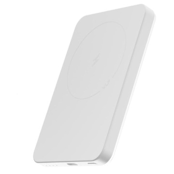 Внешний аккумулятор VLP Lite Power Snap с поддержкой MagSafe 5000 мА·ч, 3A, USB-C (Белый)