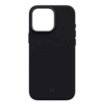Чехол Magssory iPhone 16 Pro Max с поддержкой MagSafe Eco Leather Case (Черный)