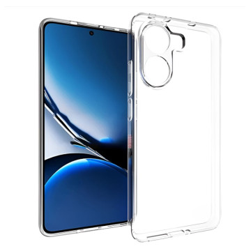 Чехол силиконовый для Poco X7 Pro (Прозрачный)