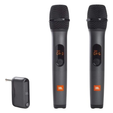 Беспроводные микрофоны JBL SET для портативной акустики 2 шт (Черный)
