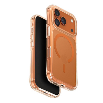 Чехол Uniq LifePro Xtreme AF для iPhone 17 Pro с поддержкой MagSafe (Оранжевый матовый)