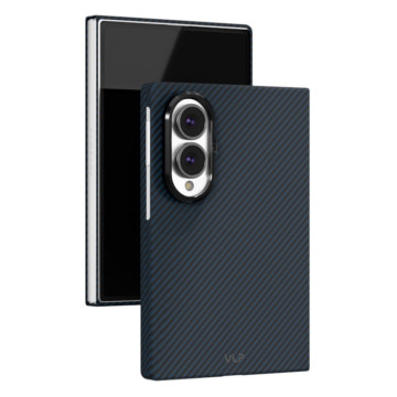 Чехол VLP Kevlar Case с поддержкой MagSafe для Samsung Galaxy Z Fold8 (Темно-синий)