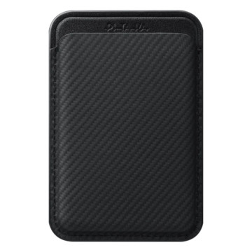 Картхолдер Pitaka Woven Wallet MagSafe (Black/Grey)