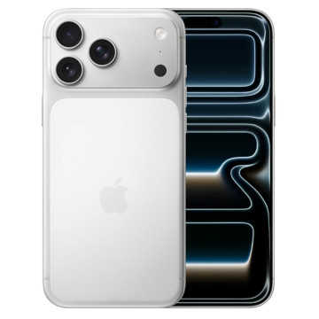 Телефон Apple iPhone 17 Pro Max 2 ТБ, eSim (электронная SIM-карта), цвет: серебристый (Silver)