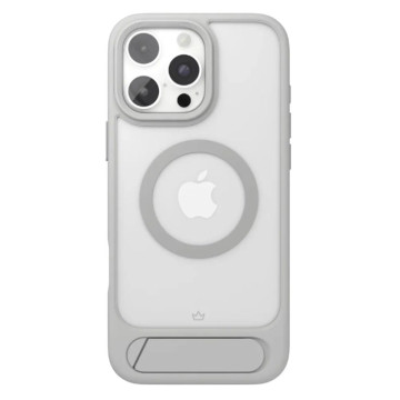 Чехол защитный VLP Reels Case с поддержкой MagSafe для iPhone 16 Pro Max (Серый)